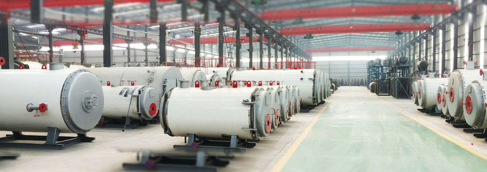 满冠体育(中国)官方网站-满冠 SPORTS 燃气锅炉成品车间